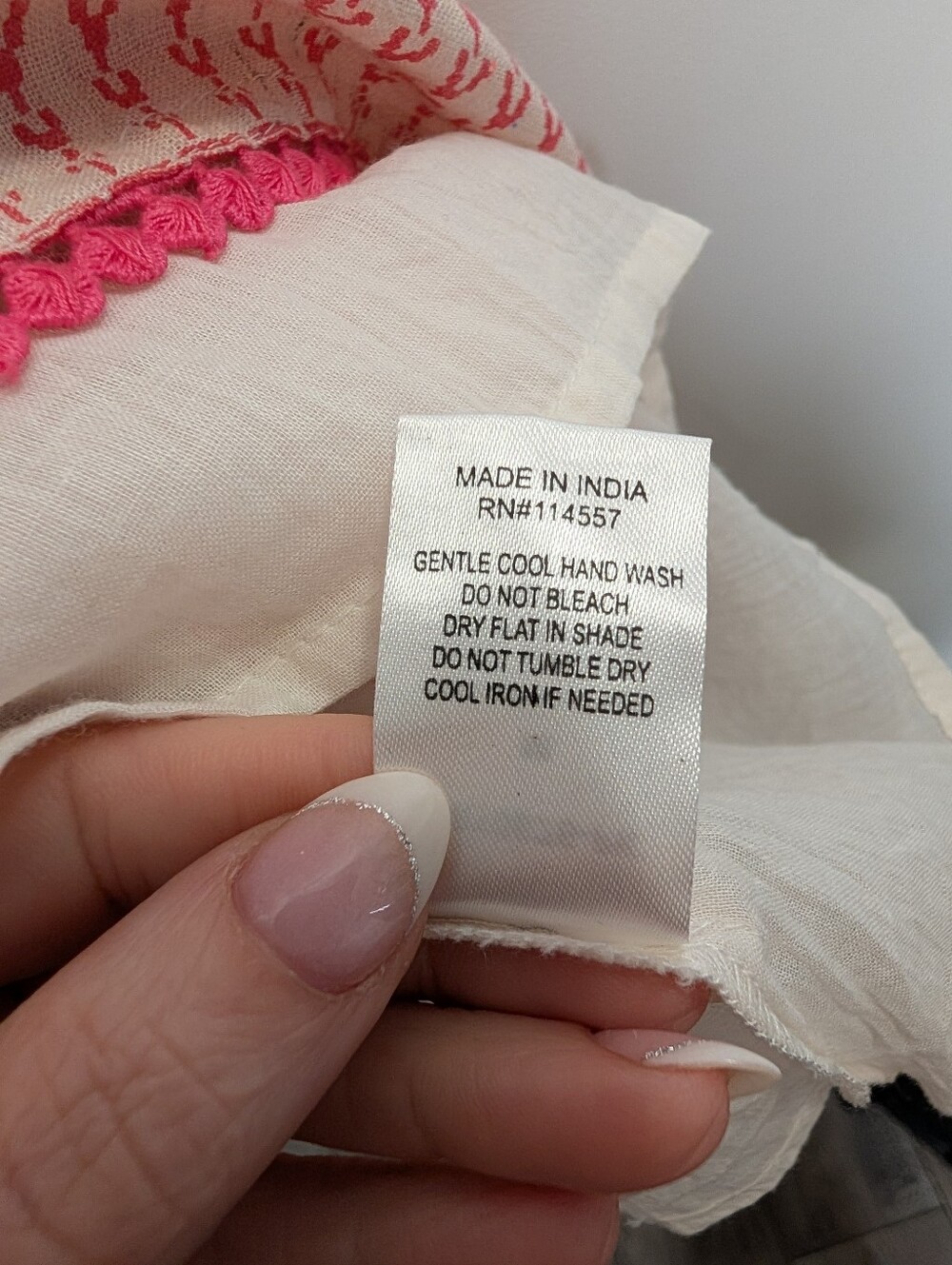 The Impeccable Pig Pink Boho Tiered Halter Swing Dress Medium - Picture 5 of 7